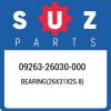 09263-26030-000 Suzuki Bearing(26x31x25.8) 0926326030000, New Genuine OEM Part