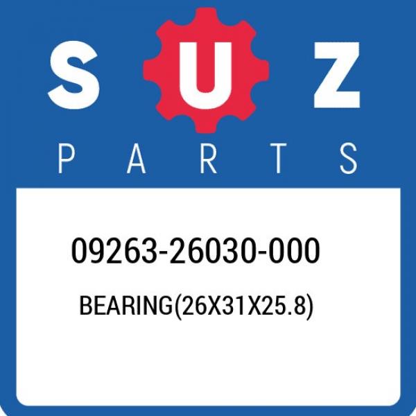 09263-26030-000 Suzuki Bearing(26x31x25.8) 0926326030000, New Genuine OEM Part #2 image