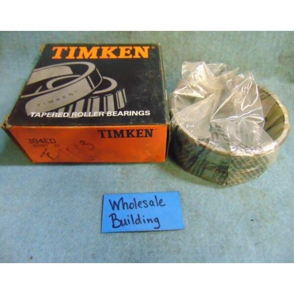 TIMKEN 384ED TAPERED ROLLER BEARING DOUBLE CUP/RACE,  3.9370" OD., 1.5620" WIDTH #1 image